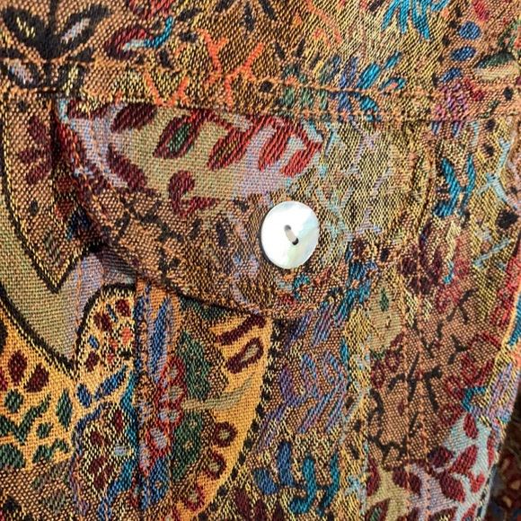 Vintage Stonebridge Tapestry Boho Jacket - Picture 6 of 14